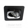 Support plafond ALREN-R orientable carré 99x99 mm noir, kanlux 26757 Kanlux 9,20 € Support plafond GU10 - GU5.3 - G4