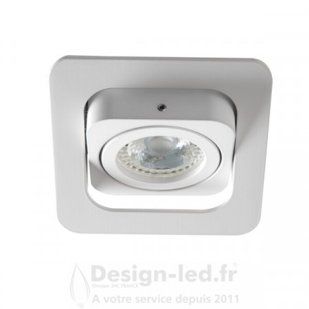 Support plafond ALREN-R orientable carré 99x99 mm blanc, kanlux 26758 9,20 €