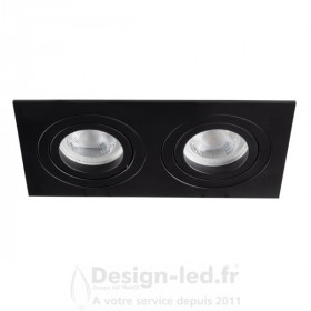 https://design-led.fr/ Support plafond SEIDY 170x90 mm noir mat 2 x GU10 16,40 € 16,40 €