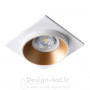 Support plafond SIMEN blanc / or / blanc 92 x 92 mm, kanlux 29135 9,50 €