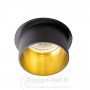 Support plafond SPAG noir / or Ø68 mm, kanlux 27322 Kanlux 6,50 € Support plafond GU10 - GU5.3 - G4