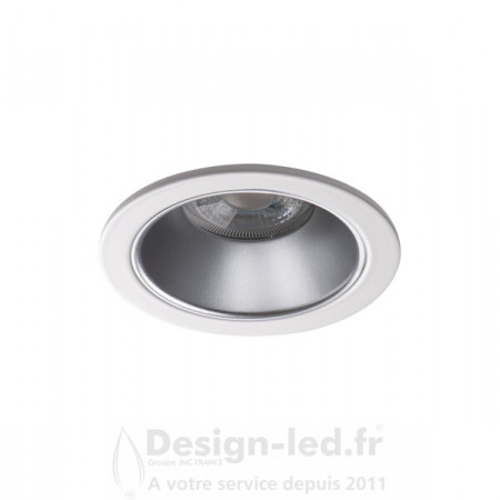 Support plafond GLOZO Ø89 mm argent / blanc, kanlux 36221 Kanlux 6,90 € Support plafond GU10 - GU5.3 - G4