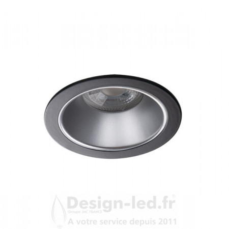 Support plafond GLOZO Ø89 mm argent / noir, kanlux 36225 6,80 €