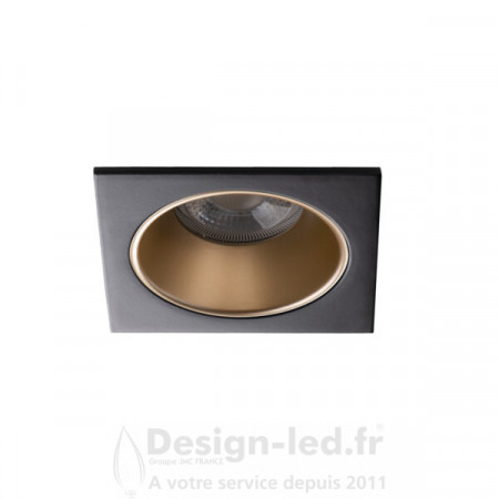 Support plafond GLOZO 88 x 88 mm Noir / Or, kanlux 36216 7,10 €