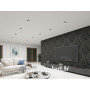 Support plafond MINI-RITI Ø85 mm noir blanc, kanlux 27577 18,80 €