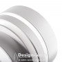 Support plafond GOVIK Ø80 mm blanc or, kanlux 29233 18,60 €