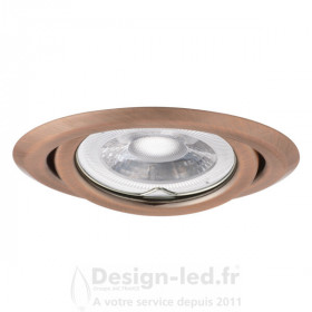 Support plafond ARGUS-CT Ø97 mm cuivre mat