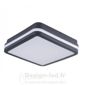 https://design-led.fr/ Plafonnier BENO LED 220 x 220 18w 4000k IP54 noir, kanlux 33349 35,00 € 35,00 €
