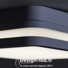 https://design-led.fr/ Plafonnier BENO LED 220 x 220 18w 4000k IP54 noir 35,00 € 35,00 € 33349