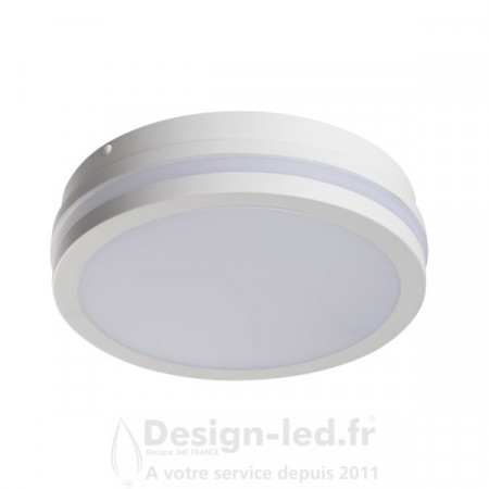 Plafonnier BENO LED Ø220 18w détecteur 4000k IP54 blanc, kanlux 32944 46,00 €