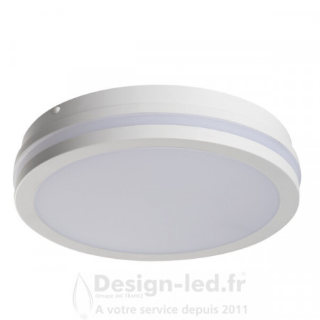 Plafonnier BENO LED Ø260 24w détecteur 4000k IP54 blanc, kanlux 33344 59,40 €