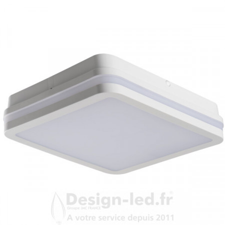 Plafonnier BENO LED 260 x 260 24w détecteur 4000k IP54 blanc, kanlux 33346 59,40 €