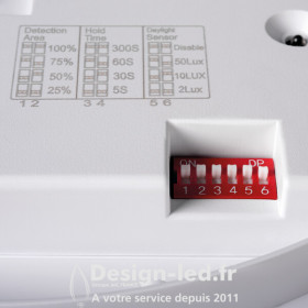 https://design-led.fr/ Plafonnier LED VARSO détecteur Ø327 24W 4000K 55,90 € 55,90 € 26984