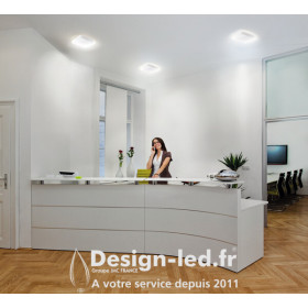 https://design-led.fr/ Plafonnier LED VARSO détecteur 278 x 278 18W 4000K 49,50 € 49,50 € 26980