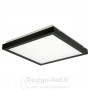 Plafonnier LED TYBIA détecteur 410 x 410 38W 4000K noir, kanlux 24643 103,10 €