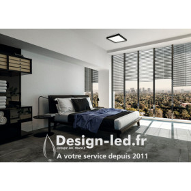 https://design-led.fr/ Plafonnier LED TYBIA détecteur 410 x 410 38W 4000K noir 93,70 € 93,70 € 24643