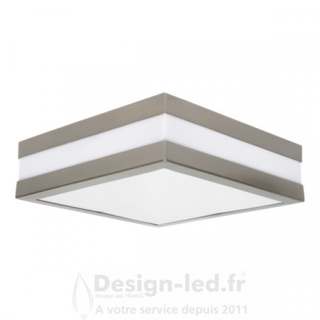 Plafonnier a source lumineuse remplaçable 2xE27 JURBA 285x285 nickel satiné, kanlux 8981 55,50 €