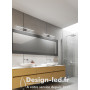 Luminaire mural LED ASTEN noir 8w 40cm 4000K, kanlux 26683 26,60 €