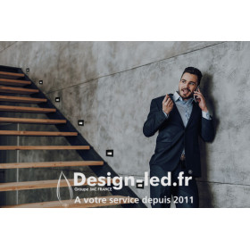 https://design-led.fr/ Luminaire encastrable GLASI 3W noir 105 x 82 mm 4000K IP44 19,70 € 19,70 € 33694