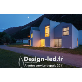 https://design-led.fr/ Luminaire encastrable GLASI 3W graphite 105 x 82 mm 4000K IP44 19,70 € 19,70 € 33695