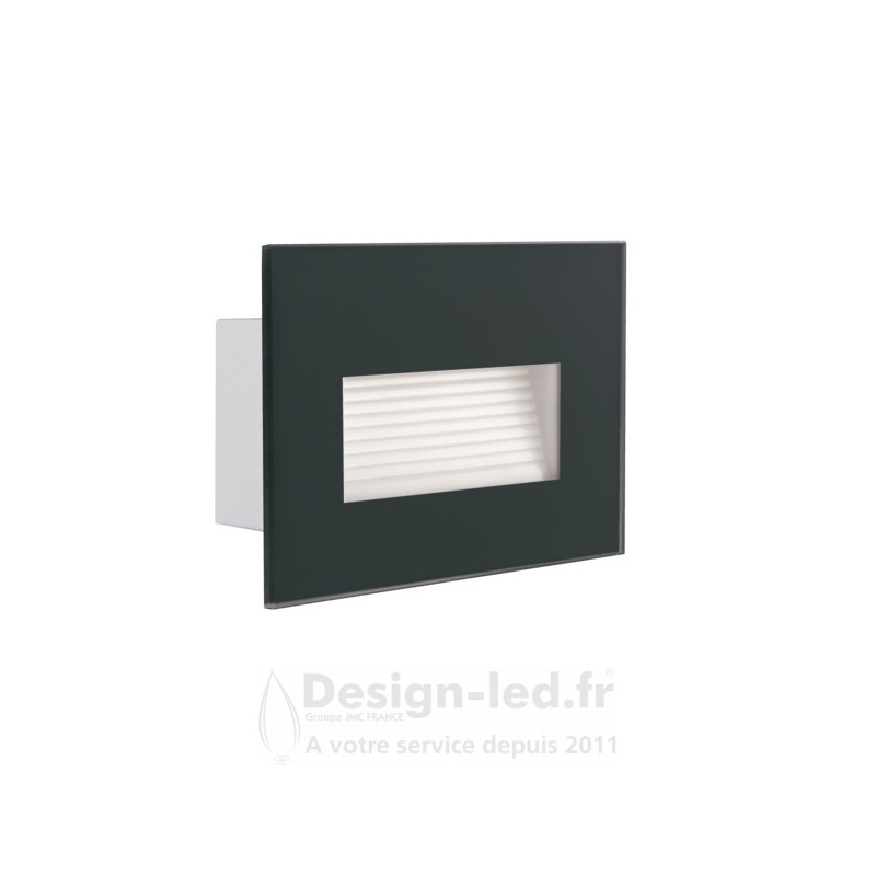 https://design-led.fr/ Luminaire encastrable GLASI 3W graphite 105 x 82 mm 4000K IP44 19,70 € 19,70 € 33695
