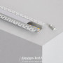 Profilé en aluminium PLACO 2 mètres et capot translucide, dla C212303 Design-LED 32,10 € Profilé alu LED