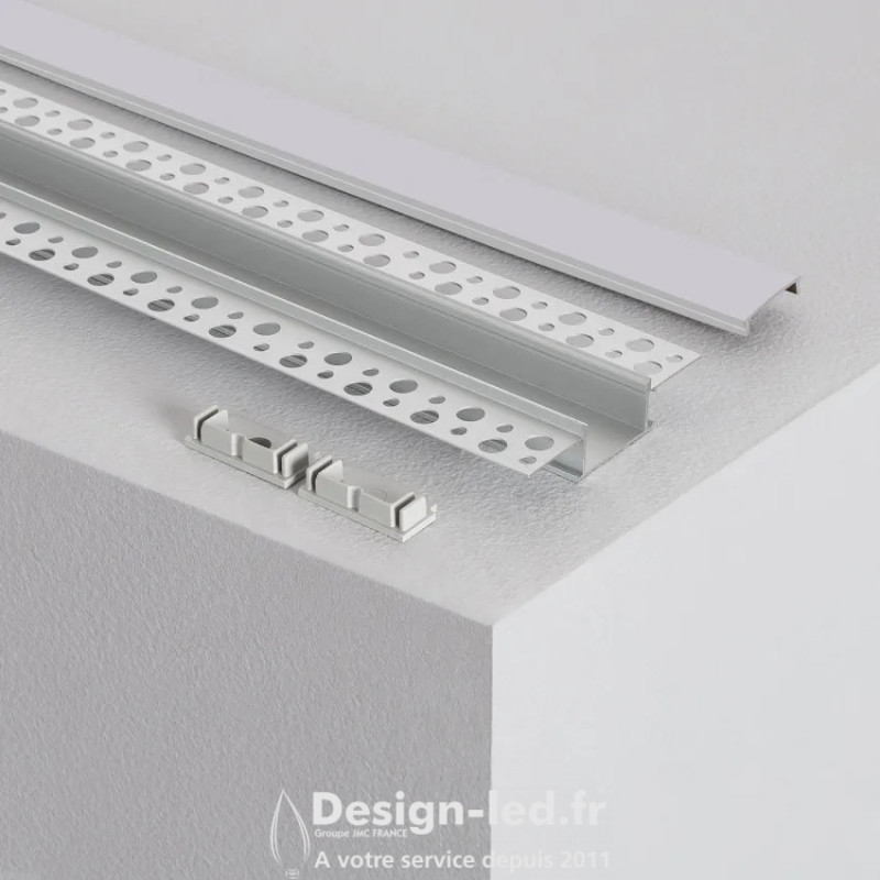 https://design-led.fr/ Profilé en aluminium PLACO 2 mètres et capot translucide 32,10 € 32,10 € C212303