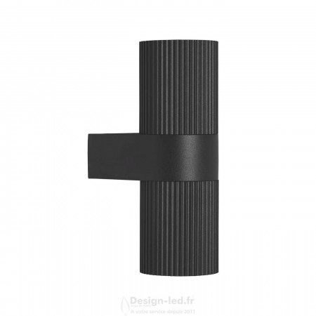 Kyklop Ripple Applique Murale 2 X GU10 Noir IP54, nordlux 2318051003 62,10 €