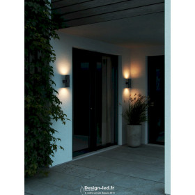 https://design-led.fr/ Kyklop Ripple Applique Murale 2 X GU10 Noir IP54 59,00 € 59,00 € 2318051003