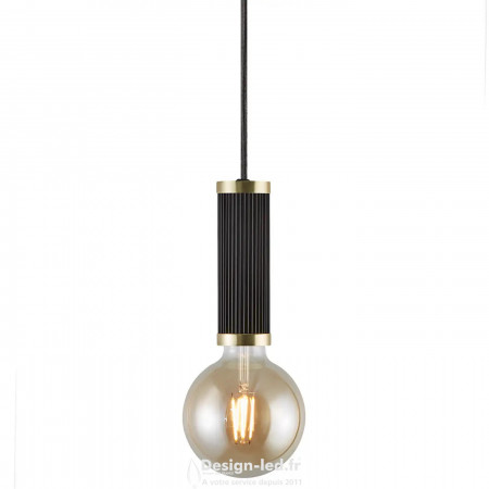 Galloway Suspension Noir/laiton E27, nordlux 2011053003 Nordlux 29,00 € Luminaire suspendu