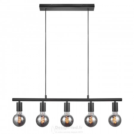 Paco Suspension Noir 5xE27, nordlux 2213273003 Nordlux 69,00 € Luminaire suspendu