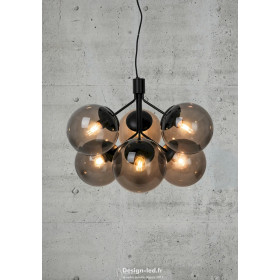 https://design-led.fr/ Ivona Suspension Noir 6xE27 299,00 € 299,00 € 2112163003