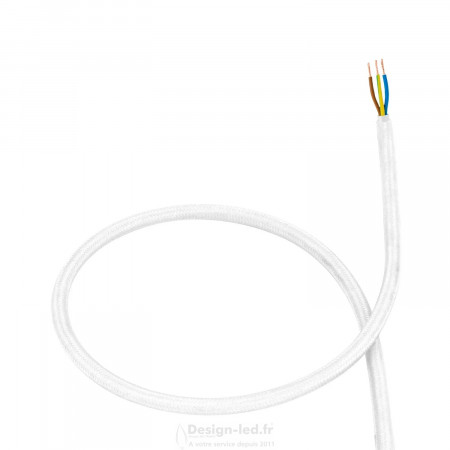Câble Électrique Textile Blanc 3X075M² 5ml, dla 132640 Design-LED 12,90 € Gamme de câble pour LED