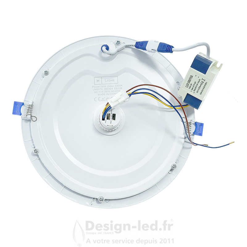 telecommande - Dalle LED 18w Extra Plate - Couleur Ajustable 