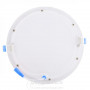 Dalle LED Ronde Extra-Plate 20W blanc 4500k Ø 220 mm, LM5211 LEDME 9,20 € Downlight LED