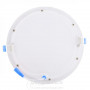 Dalle LED Ronde Extra-Plate 20W blanc 4500k Ø 220 mm, LM5211 9,20 €