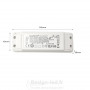 Dalle LED slim cct dimmable avec télécommande 595 x 595 40W, dlab B52353CCT 70,80 €