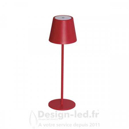 Lampe de table LED INITA LED IP54 1.2W 3000k rechargeable rouge, kanlux 36322 42,70 €