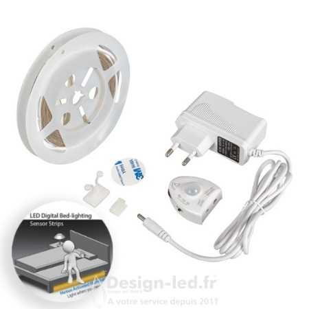 Kit de Ruban Led 12V Dc Smd2835 Bed Lighting Ip20, 1,20 Mètres détecteur, LM2217 Design-LED 24,80 € Ruban led 12V