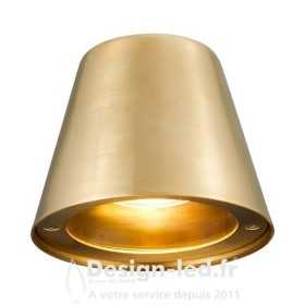 https://design-led.fr/ Aleria Applique murale Noir GU10 Laiton IP44 74,00 € 74,00 € 2019131035