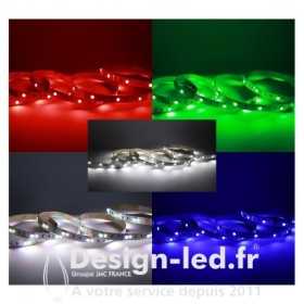 Bandeau LED RGB+W 5m 60 LED/m 9W/m IP20 - 12V 45w/5ml , miidex 100412