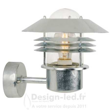 Vejers Up Applique murale Acier galvanisé E27 IP54, nordlux 25091031 64,30 €