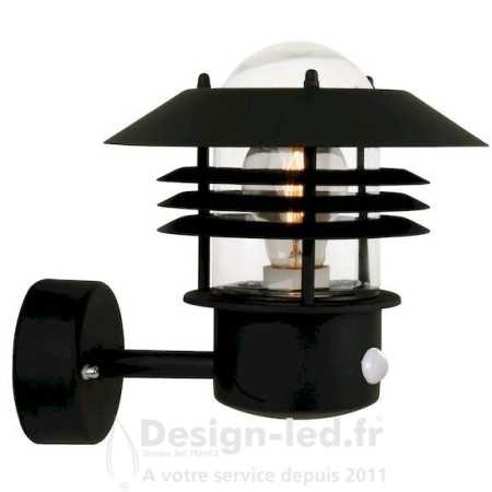 Vejers Sensor Applique murale Noir E27 IP54, nordlux 25101003 91,90 €