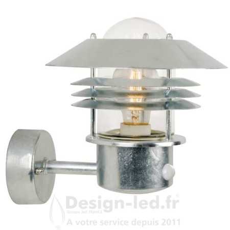 Vejers Sensor Applique murale Acier galvanisé E27 IP54, nordlux 25101031 Nordlux 91,90 € Appliques led d'extérieurs