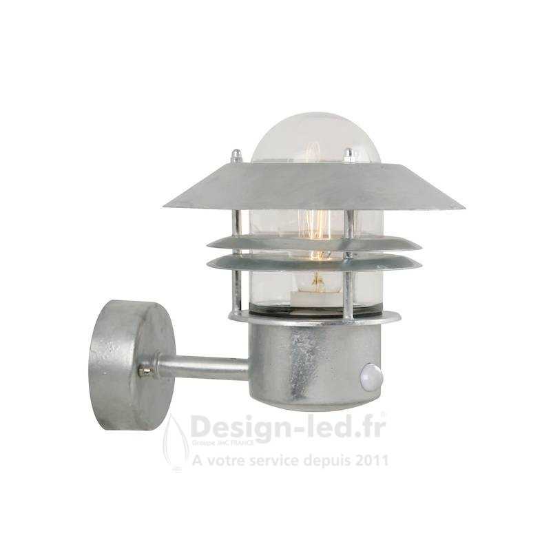 https://design-led.fr/ Blokhus Up Sensor Applique murale Acier galvanisé E27 IP54 89,00 € 89,00 €