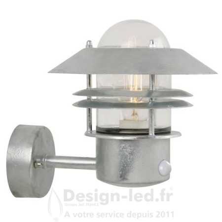 Blokhus Up Sensor Applique murale Acier galvanisé E27 IP54, nordlux 25031031 91,90 €