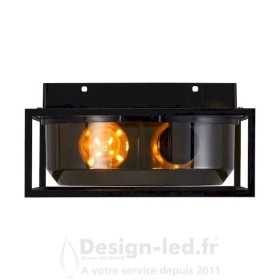 https://design-led.fr/ Griffin Plafonnier Smoked Noir 2xE27 IP44 79,00 € 79,00 € 2218126047
