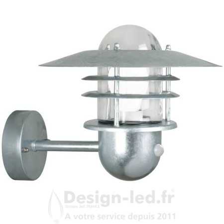 Agger Sensor Applique murale Acier galvanisé E27 IP54, nordlux 74501031 87,30 €