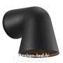 Front Single Applique murale Noir GU10 IP44, nordlux 46801003 73,50 €