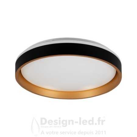 Plafonnier LED SOLN 17.5W Ø 380mm 3000K noir/or, kanlux 37324 44,60 €